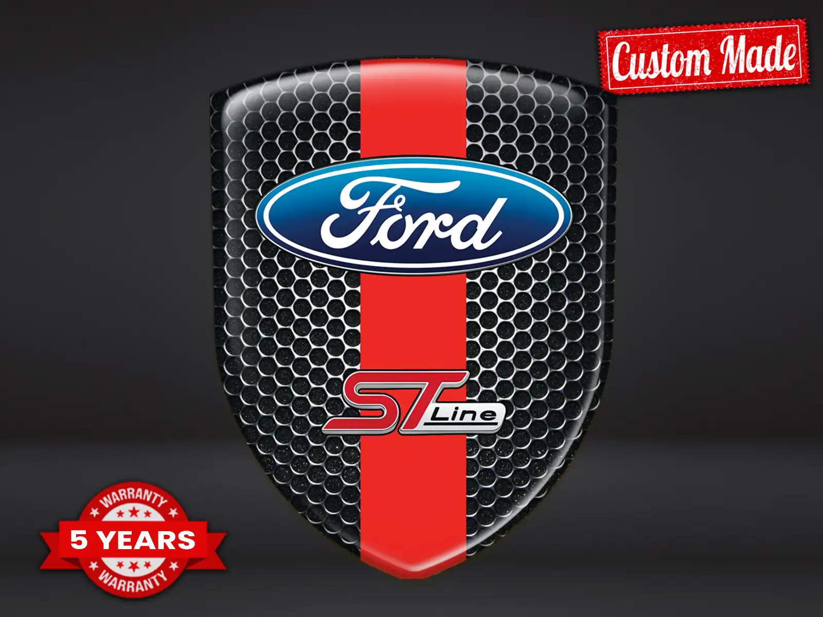 Ford Decalcomanie Auto su Misura Resistenti Pregiate Pro